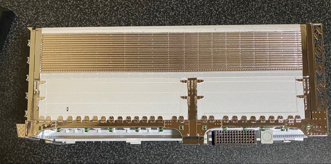 デコトラプラモデル。4t用フレーム幅アオシマ製造りボディ