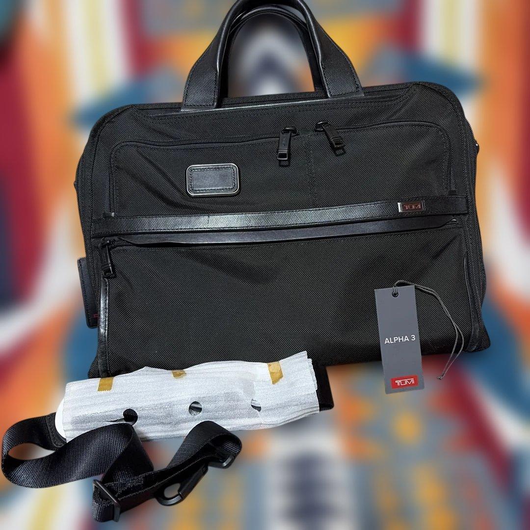 TUMI ALPHA 3 ブラック ビジネスバッグ