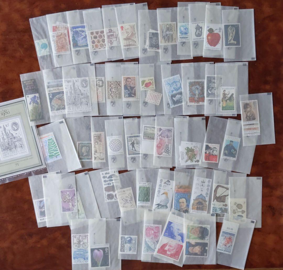 海外切手　未使用　まとめ売り