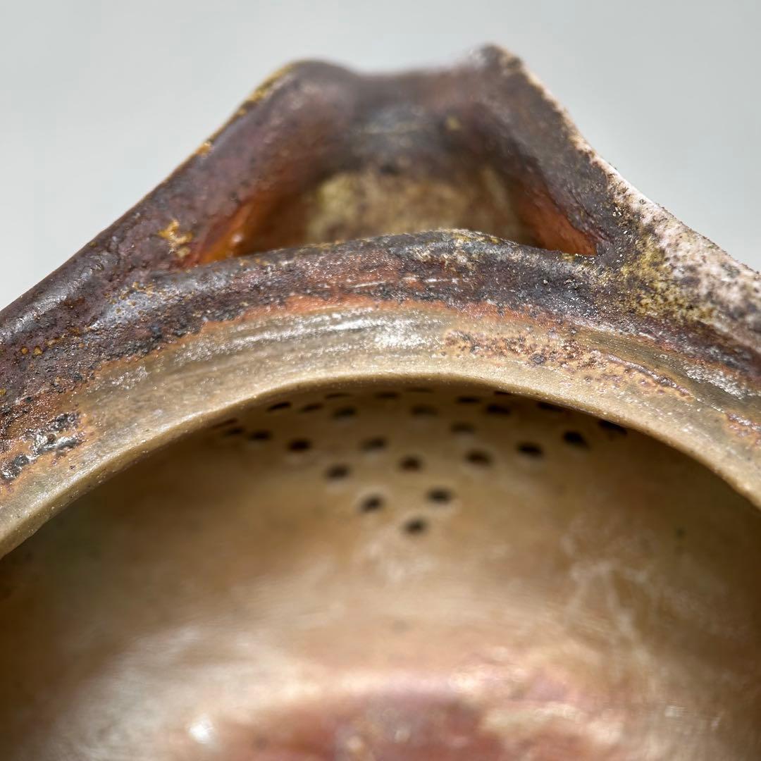 石田安弘 備前焼龟宝瓶 般若心经 人気作者 急須 共箱 共布 茶注 煎茶 茶道具