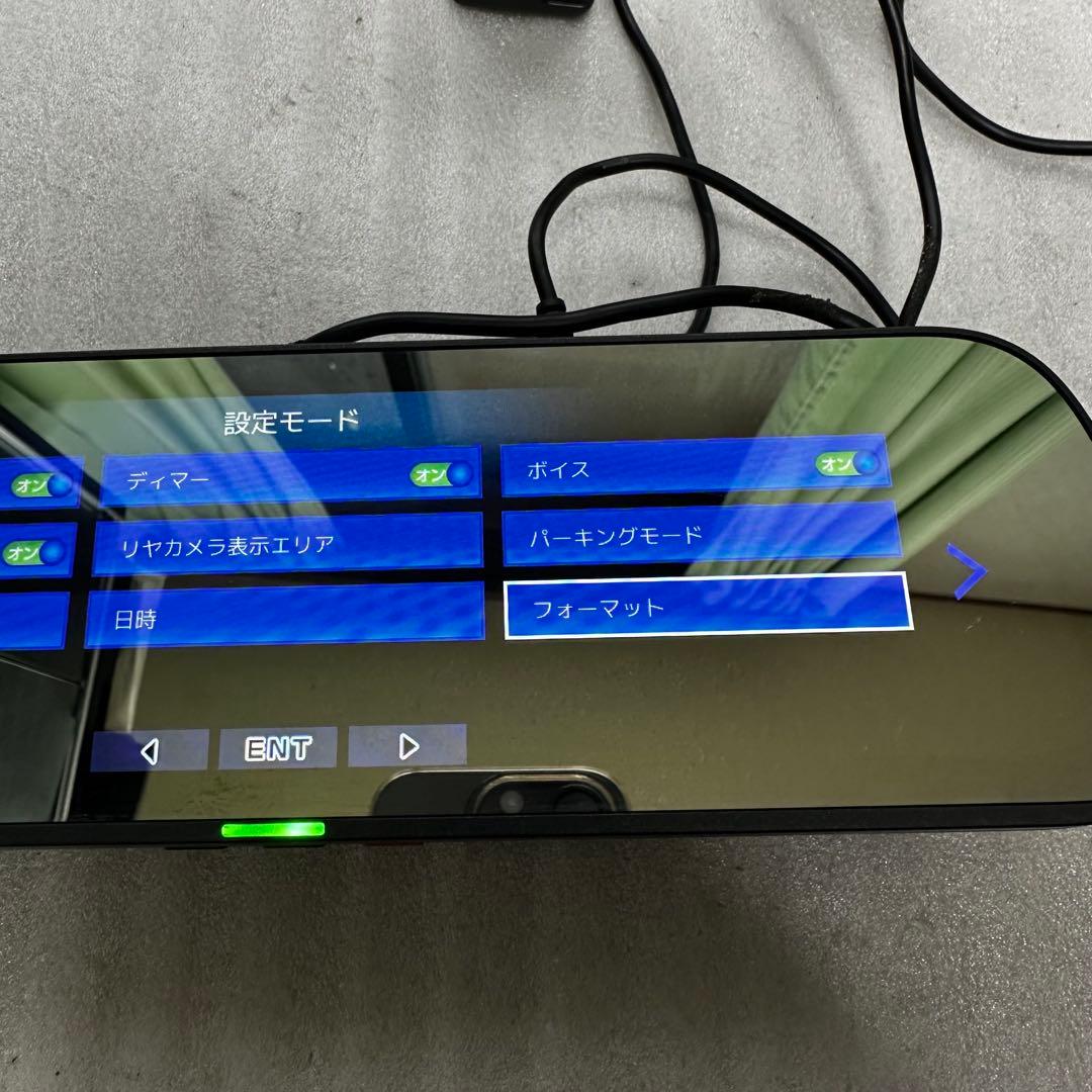 トヨタ純正オプション ドライブレコーダーTZ-D203MWミラー型モニター中古品