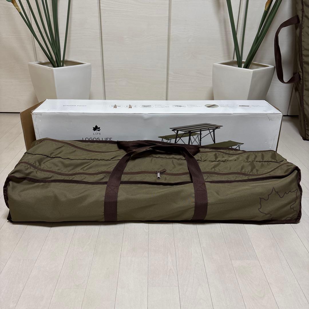 LOGOS ロゴス　オートレッグ　ベンチテーブルセット4