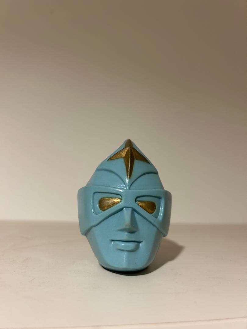 【特大30cm】　当時物　ミラーマン　ブルマァク　面トレ　メントレ　ソフビ