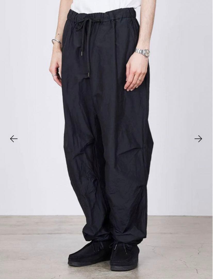 marka ショートモッズオーガニックコットン x シルク ネイビー