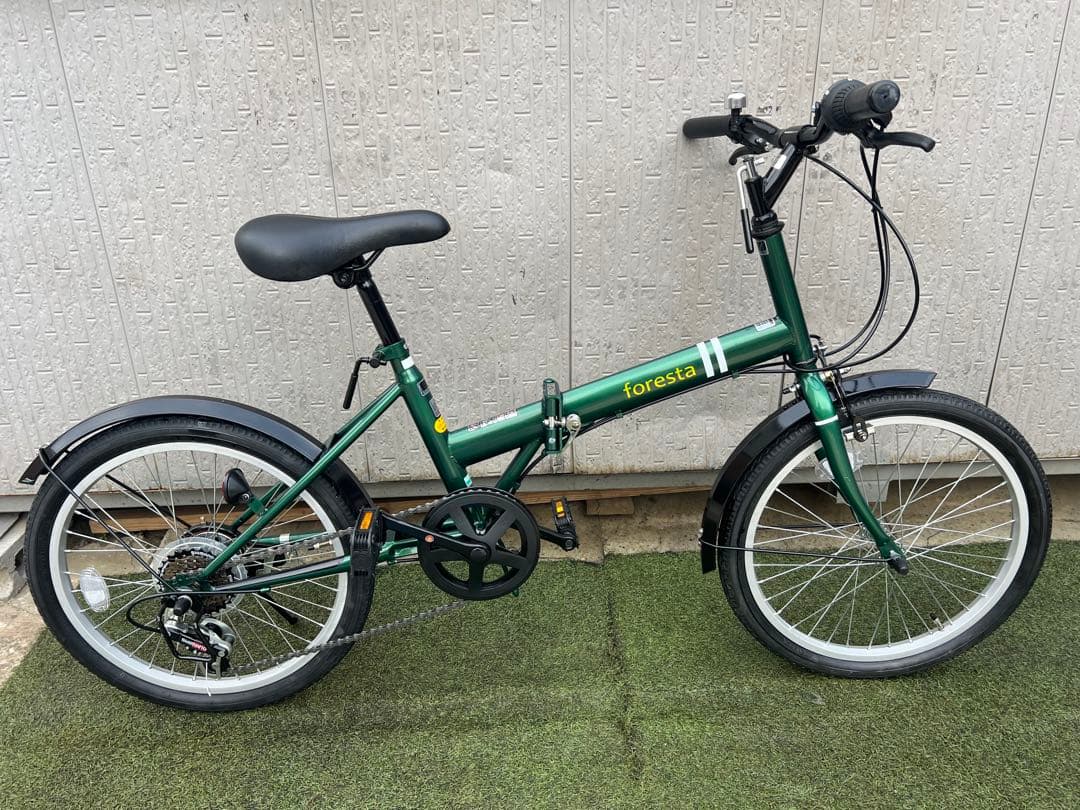 ち*じ様 折りたたみ自転車　foresta 20インチ　6変速