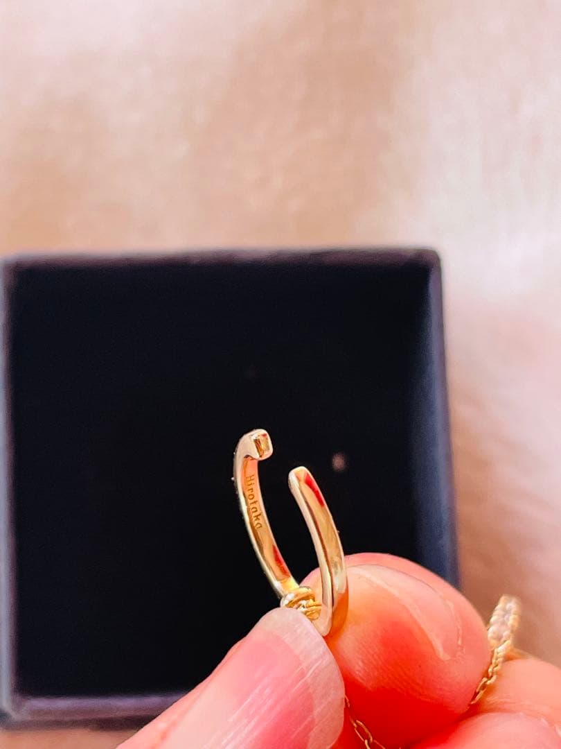 にー　Hirotaka MUGHALイヤーカフピアス ダイヤ