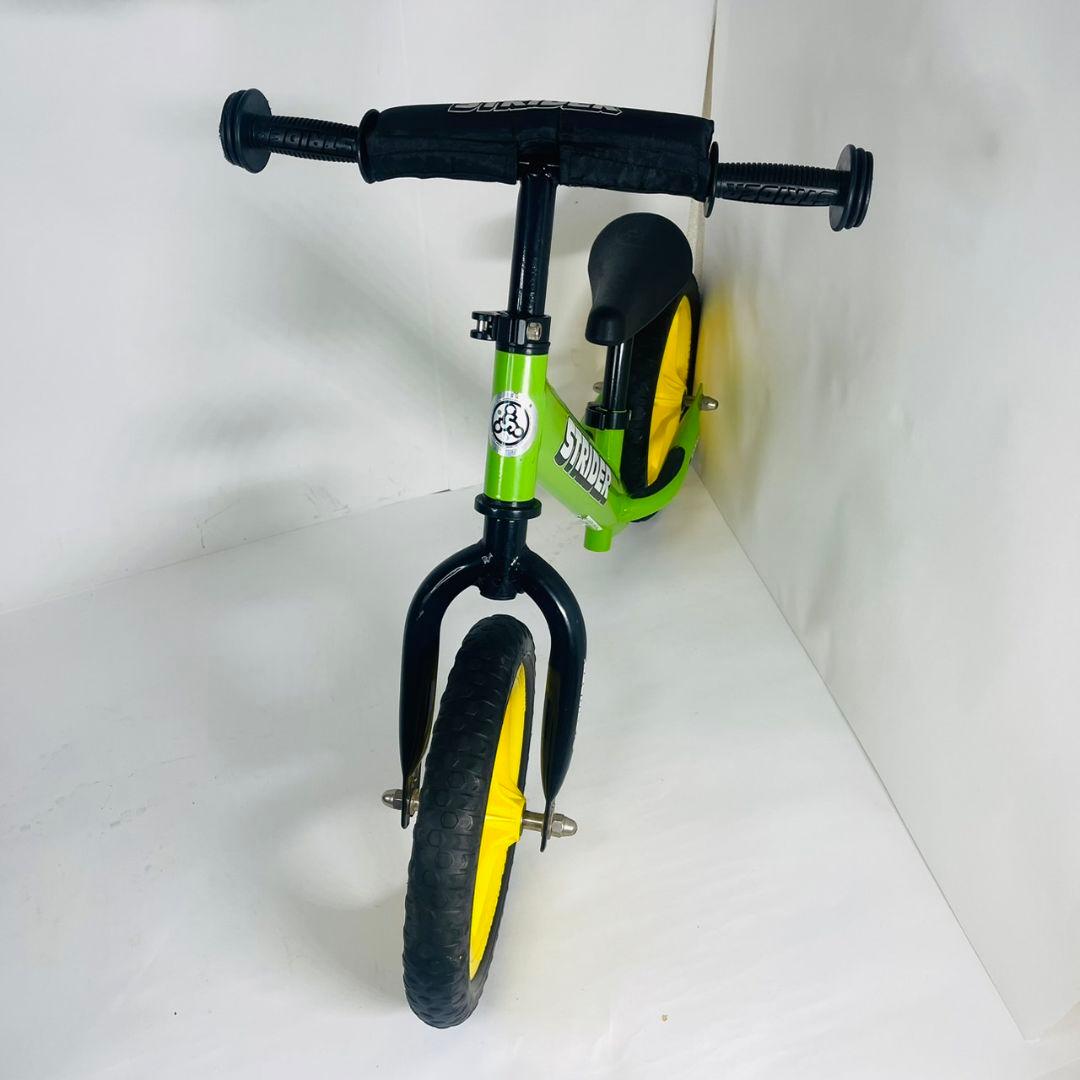 【美品】希少カラー STRIDER バランスバイク グリーン 12インチ