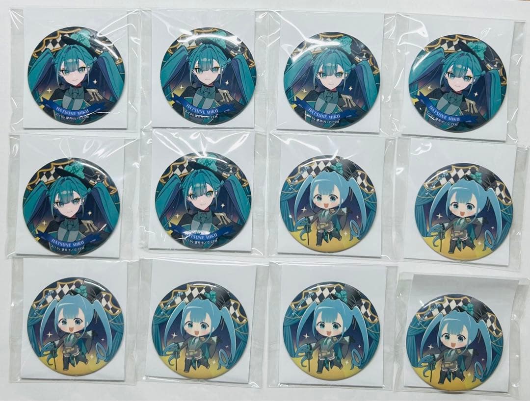 初音ミク　エンジョイ！大阪2024 缶バッジ　12個セット