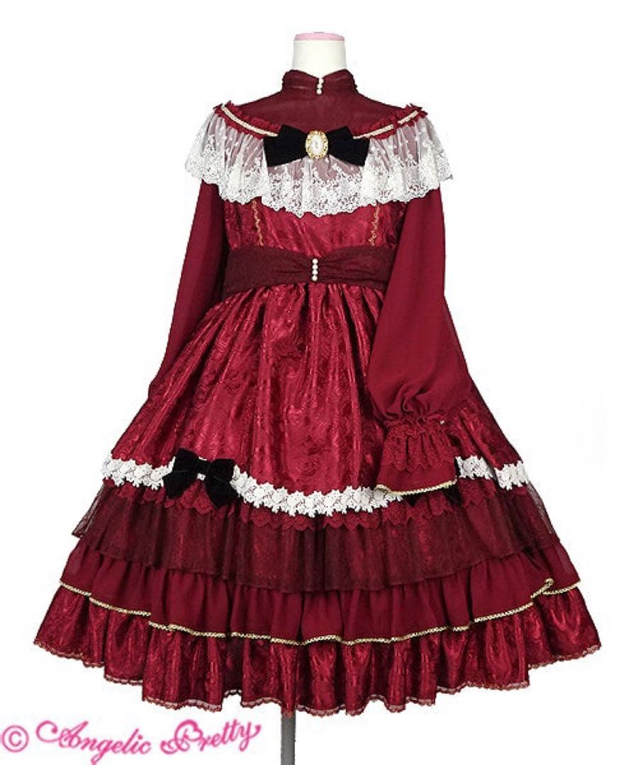 Angelic Pretty Victorian Waltz OP+ヘッドドレス