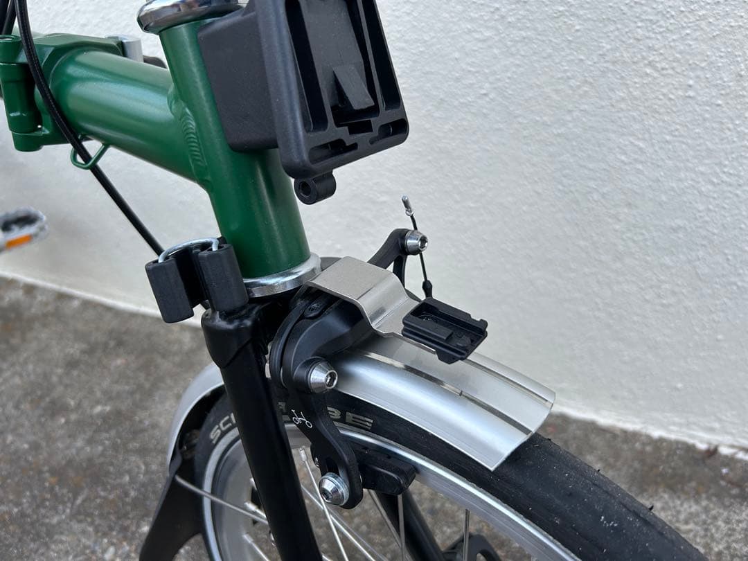 【美品】Brompton S2L レーシンググリーン/ブラック