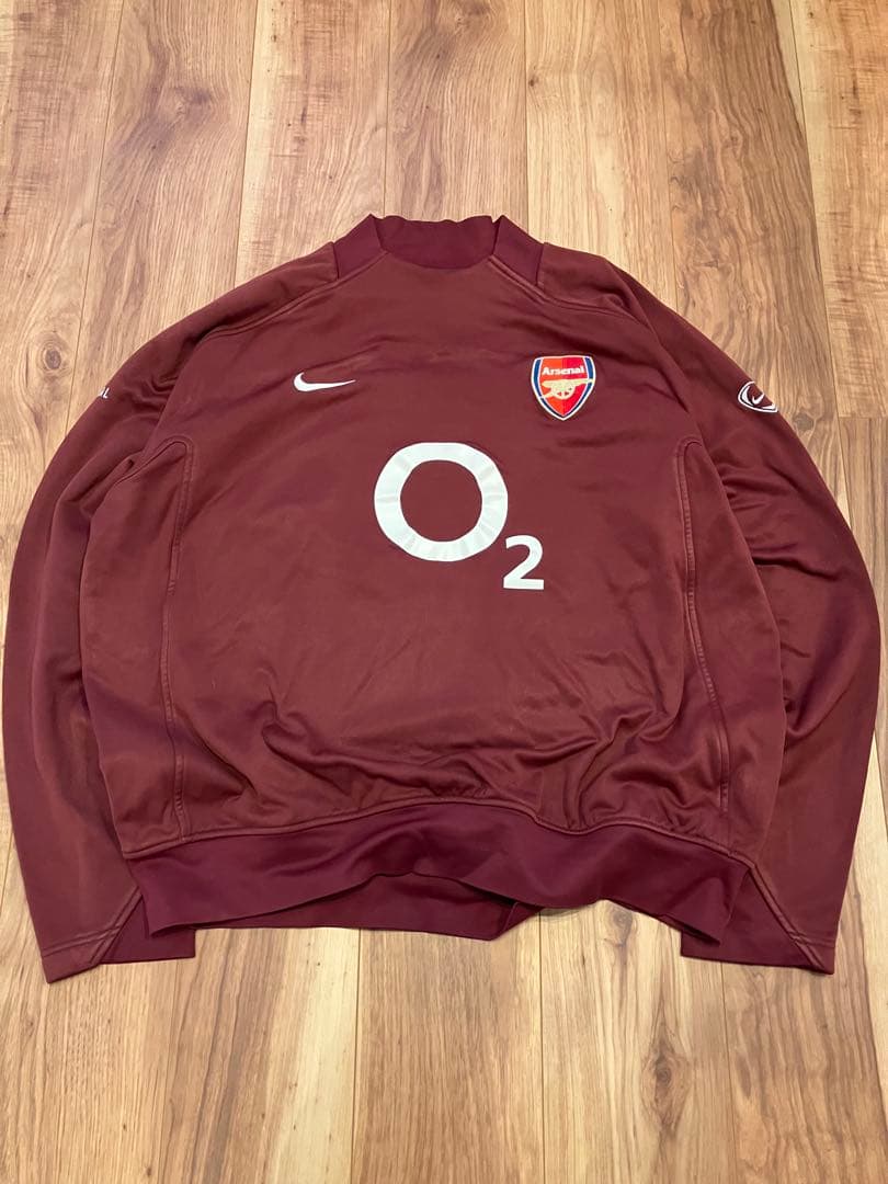 アーセナルFC Nike トレーニングスウェット 希少モデル　古着2XL