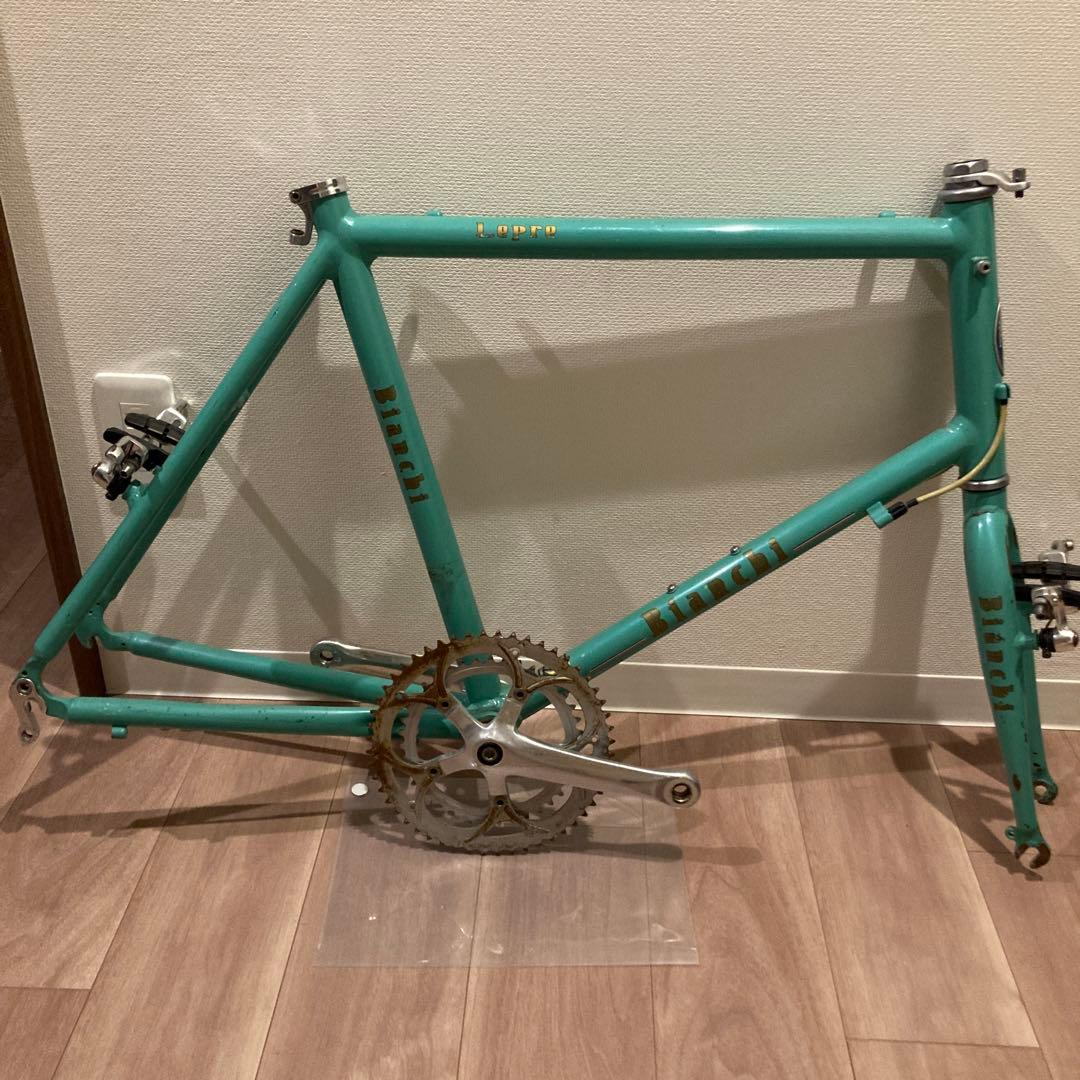 Bianch minivelo-9 Lepre ミニベロフレーム　ビアンキ