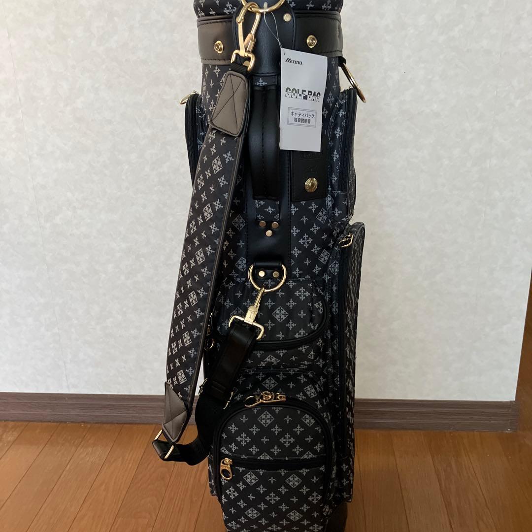 ミズノ\ラシット、コラボキャディーバック MIZUNO、GOLF,新品、未使用品