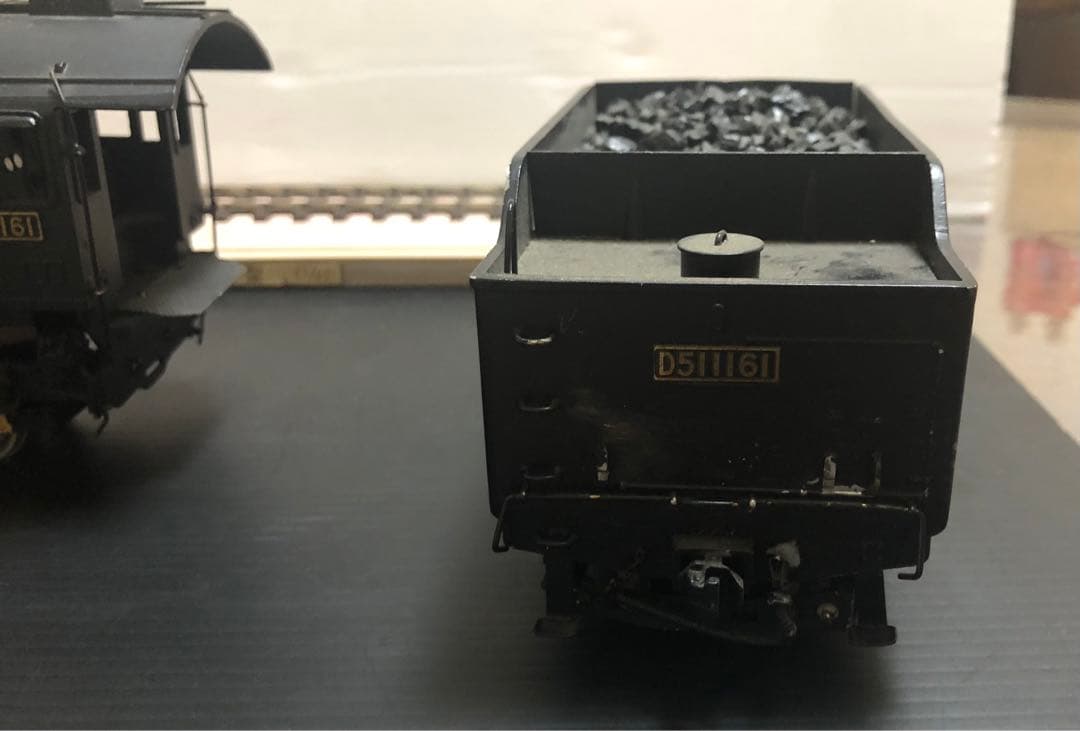 ［ジャンク］鉄道模型　1/42 型式D51 蒸気機関車　全長47cm 鉄製