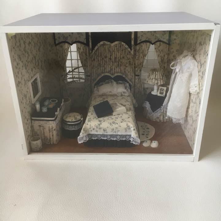 ドールハウス ヨーロピアンスタイル ヨーロピアン ヴィンテージ 花柄 小さな花柄