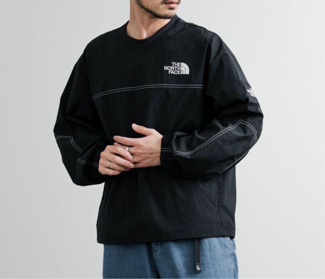 【ノースフェイス】アルバニークルーネック＊黒 ＊L ＊韓国限定＊新品