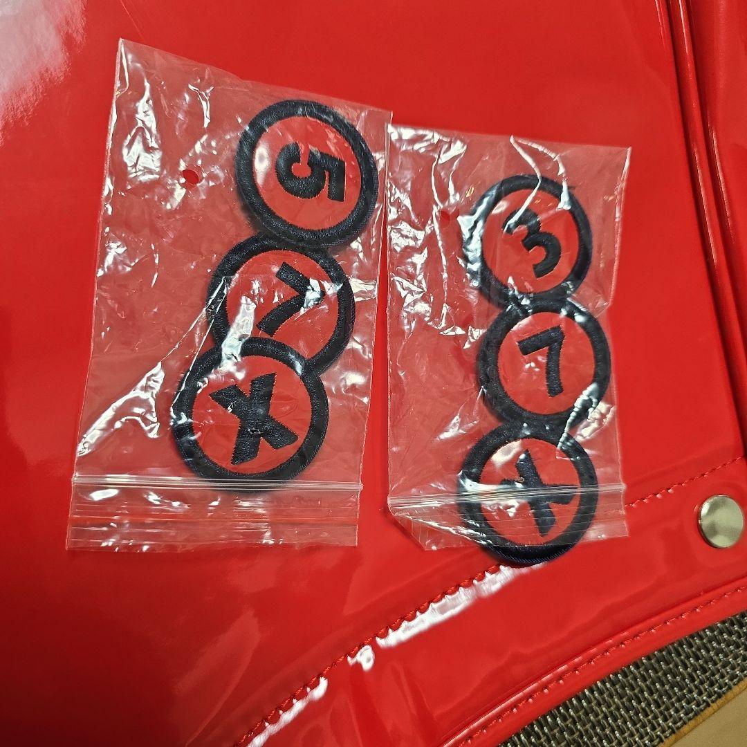 パーリーゲイツ キャディバッグ美品、国内正規品&1.3.5ウッドカバー