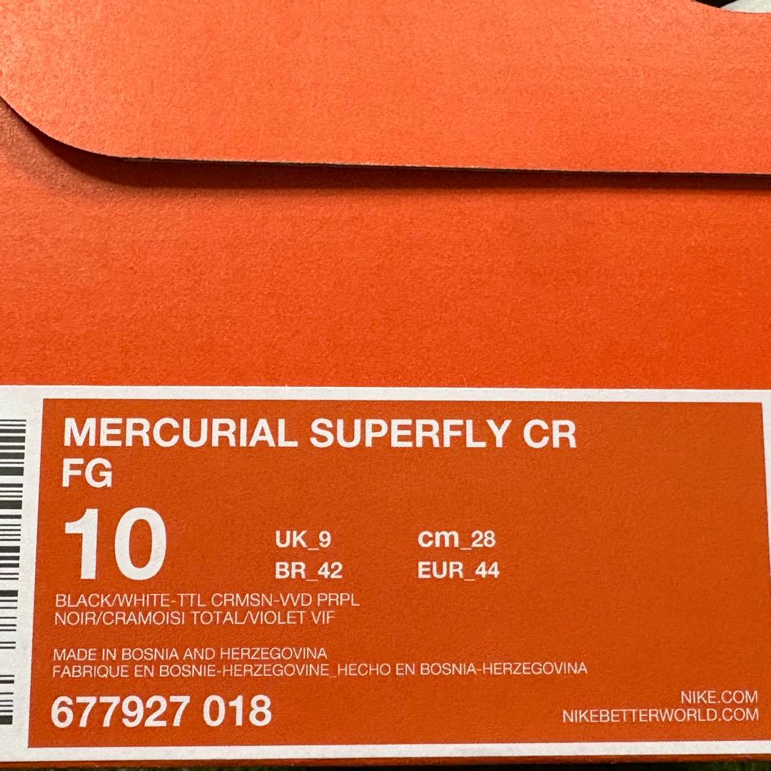 シューズ NIKE Mercurial Superfly CR FG 28cm