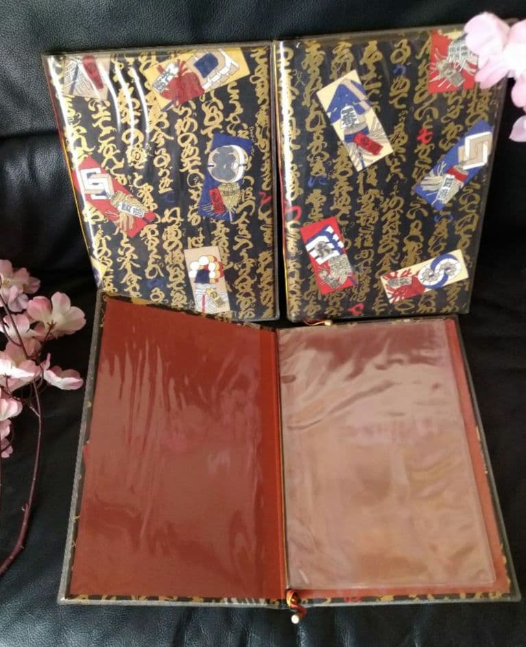 ♥【30日までの期間限定】値下げ対応 ♥高級・手すき 和紙メニューブック １０冊