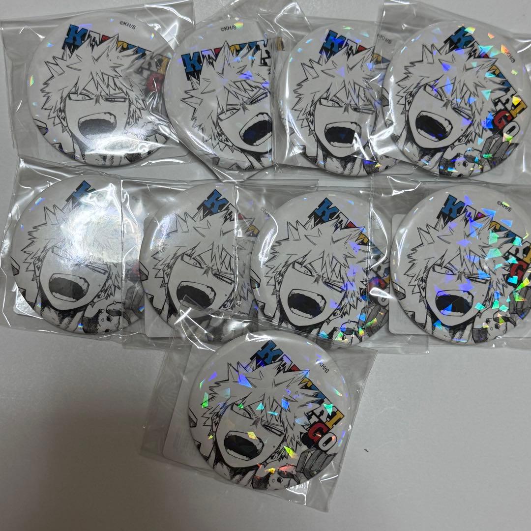 オールスター缶バッジ　爆豪勝己