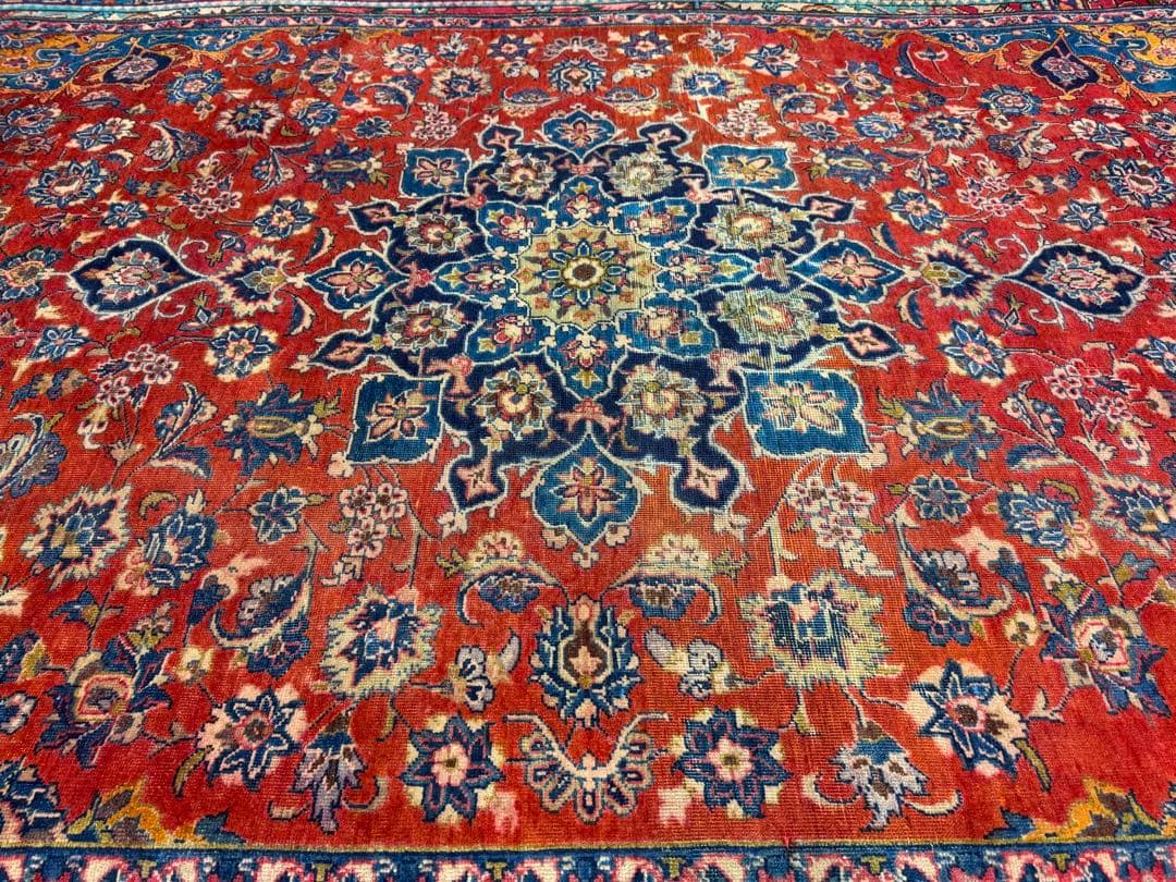 ペルシャ アンティーク 手作り マシュハド 絨毯