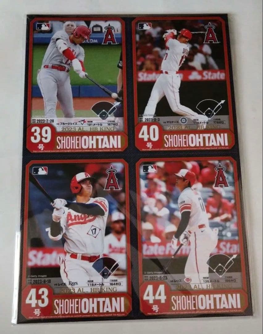 (未開封)3冊セット　2023ホームラン王獲得記念 大谷翔平 2023年記念