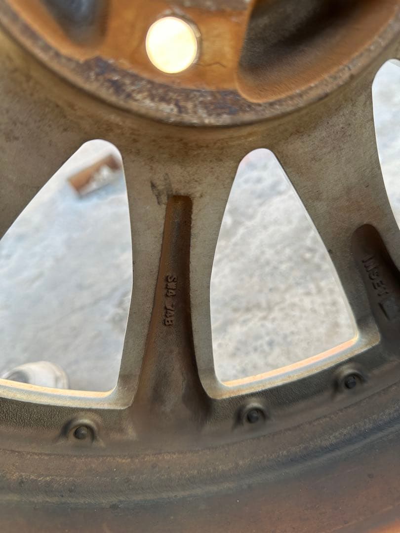 ワークシュバートsc4タイヤ付　17インチ　軽自動車 前後Kid車高調セット