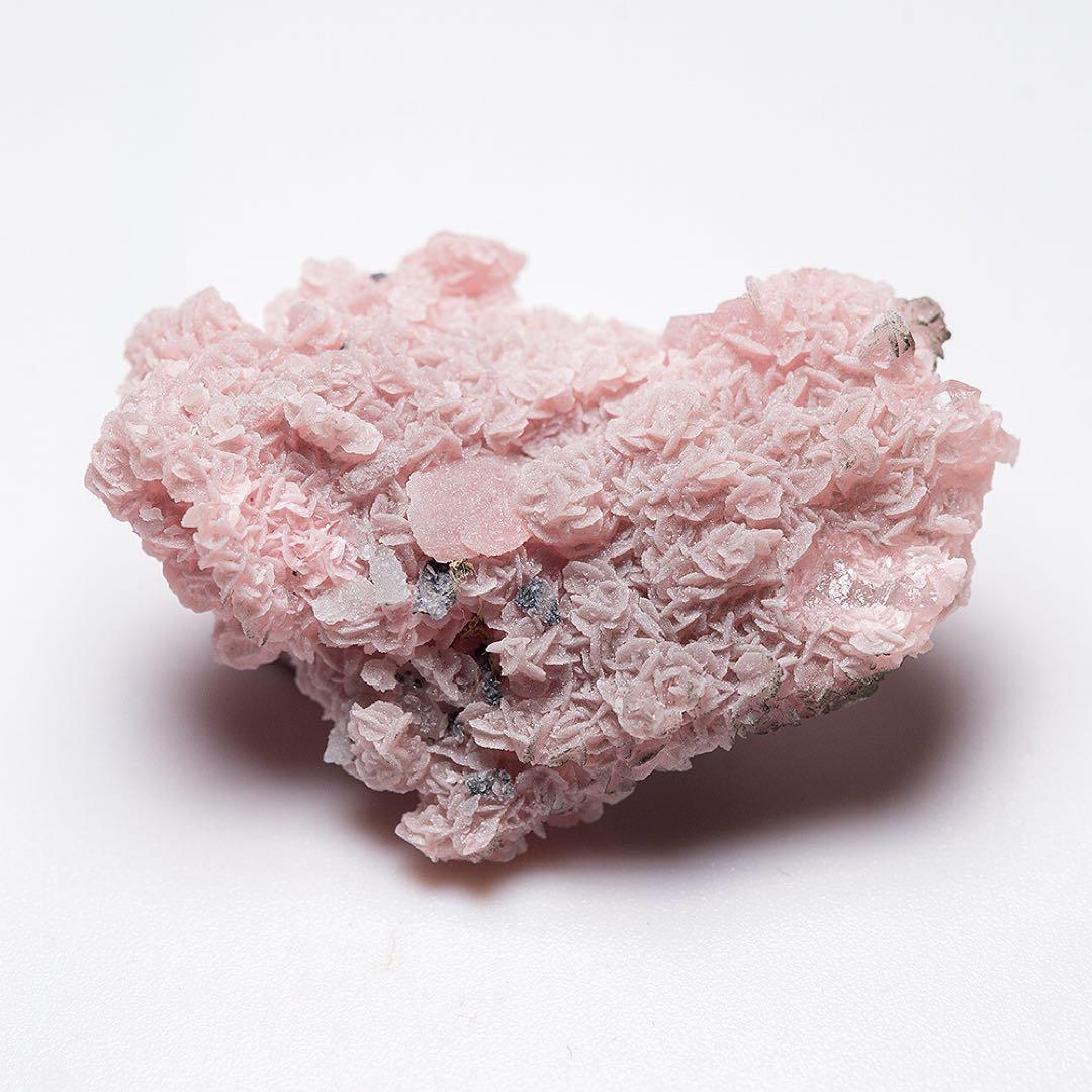 中国 ロードクロサイト フローライト 蛍石 天然石 原石 鉱物標本 鉱石 738