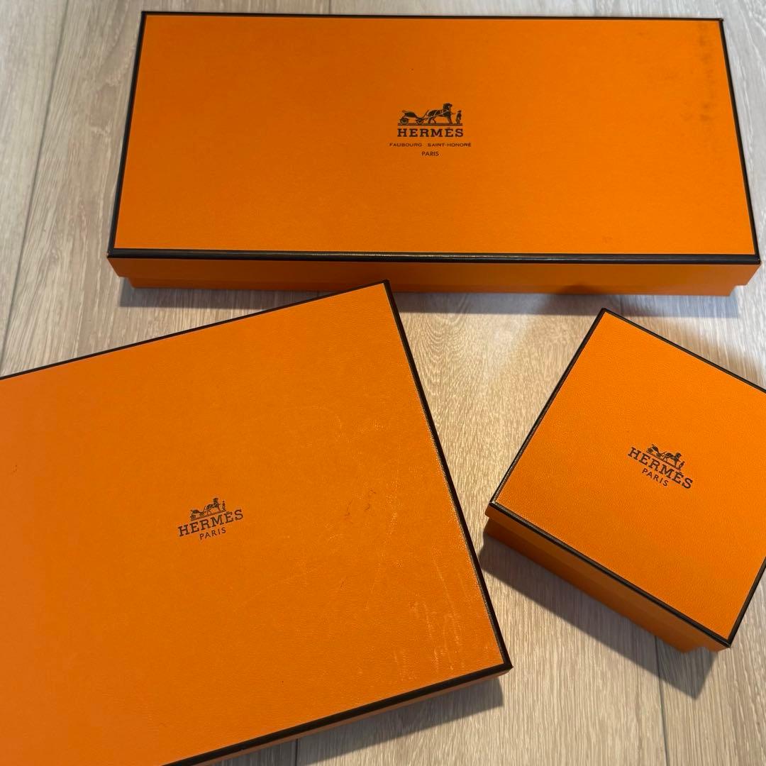HERMES オレンジ ギフトボックス セット