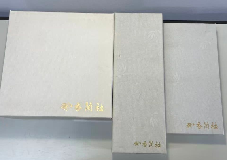 香蘭社 未使用保管品茶器セット3箱