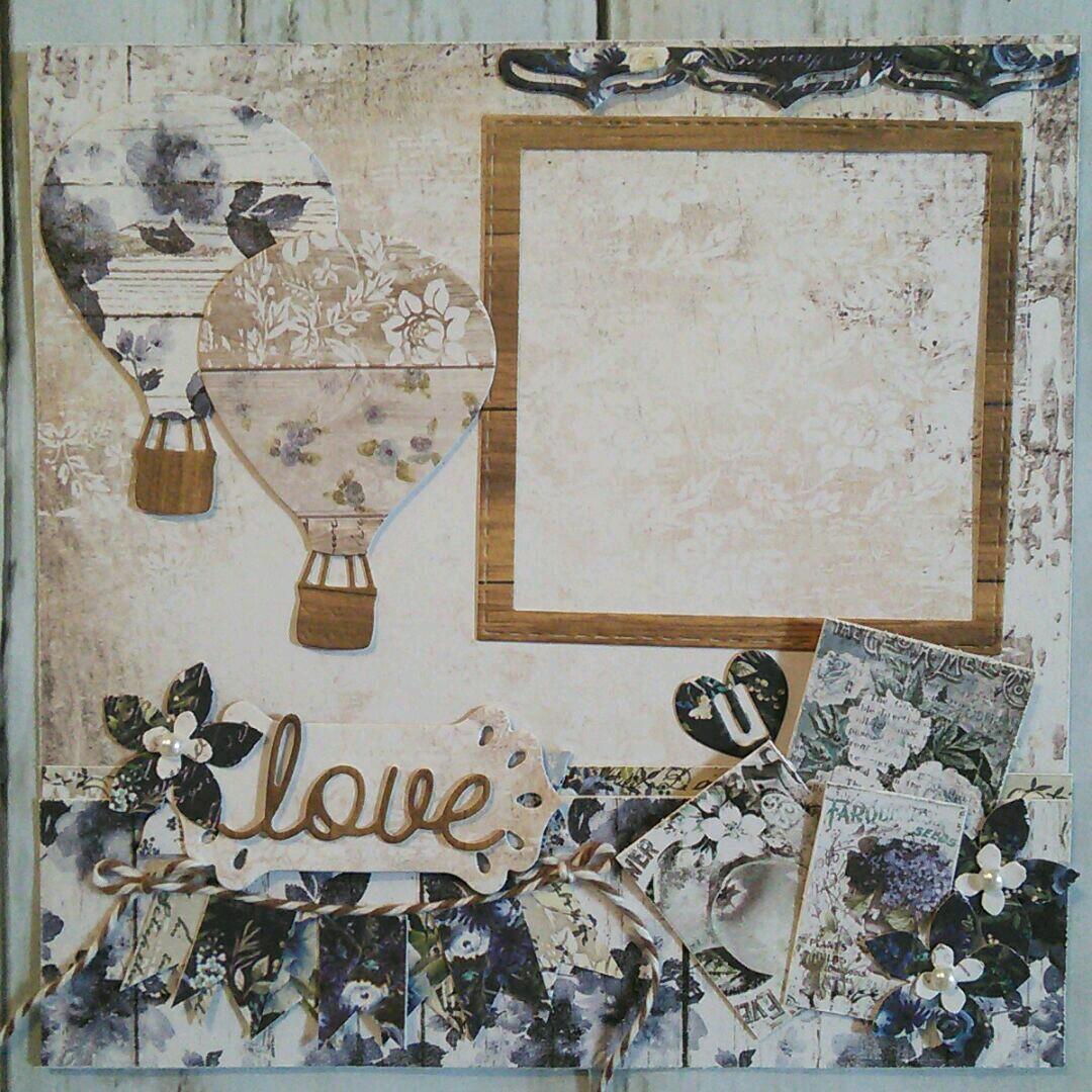 ★ちゃあみ★スクラップブッキング キット 6インチ♪ No,146