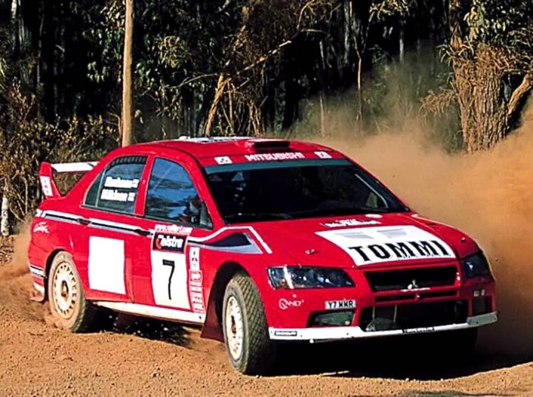 タミヤ RC 1/10 三菱 ランエボ VII WRC スペアボディセット