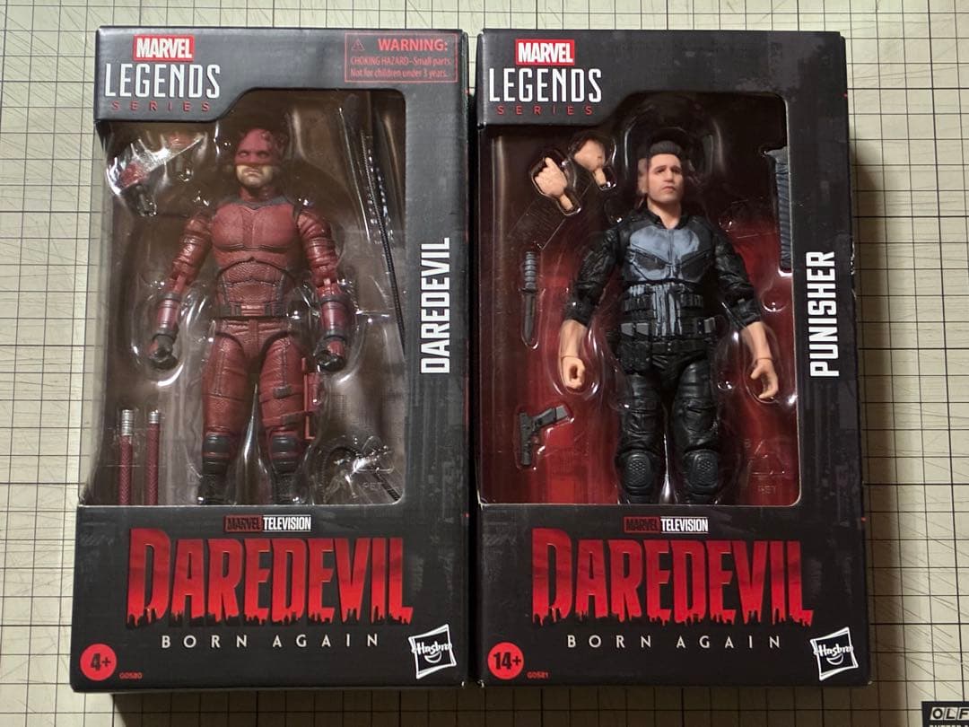 マーベルレジェンド デアデビル パニッシャー セット ボーンアゲイン 未開封