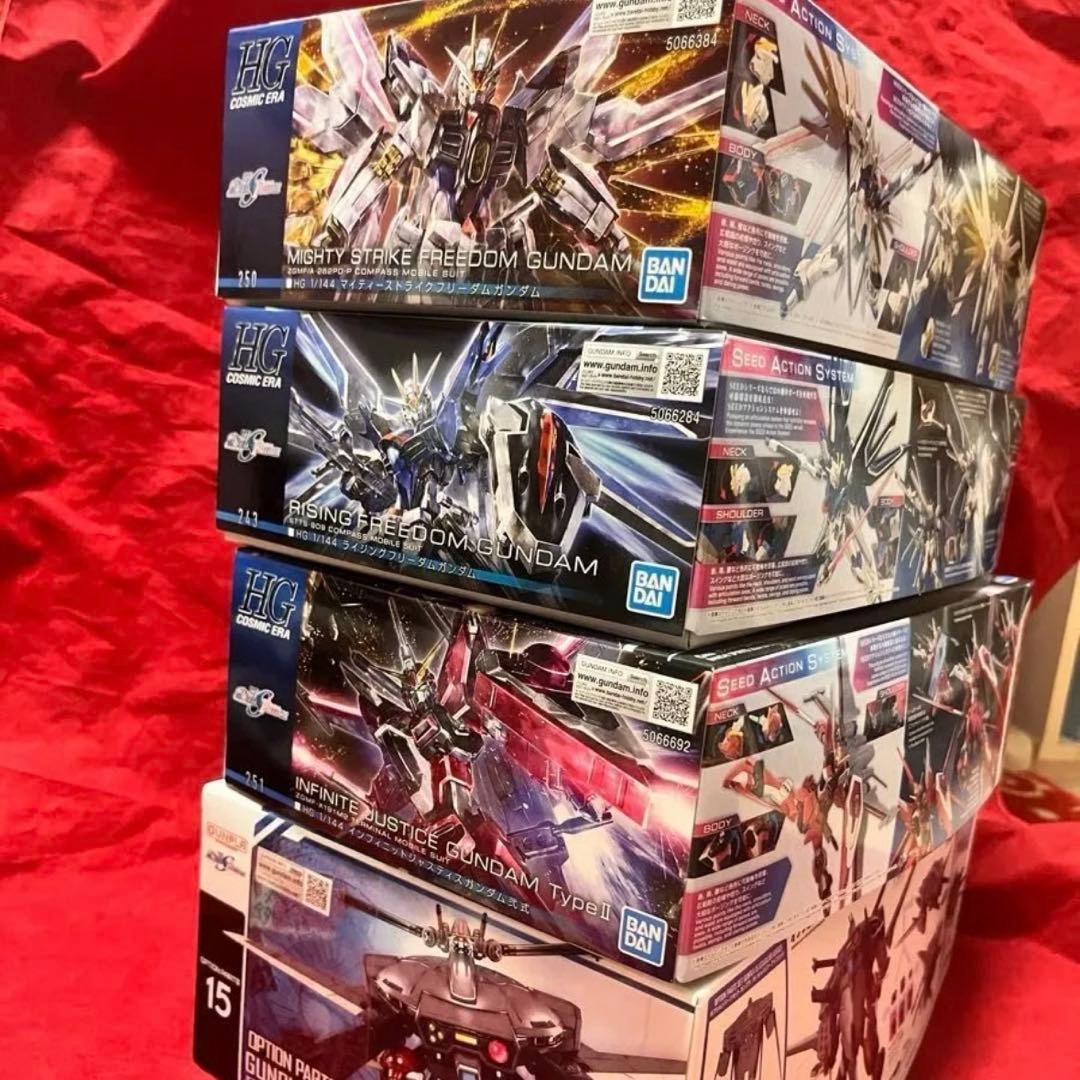 ガンプラ ガンダムSEED FREEDOM フリーダム ジャスティス キャバリア