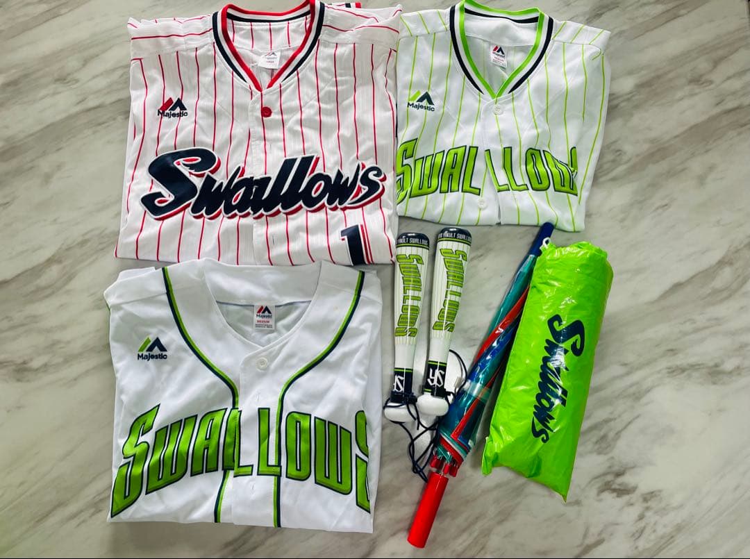 Swallows ユニフォーム Lサイズ 3点セット