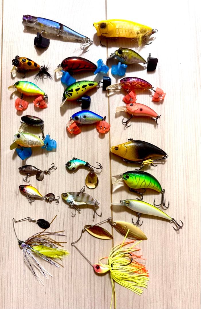 ブラックバスルアーセット ！有名メーカー有り！