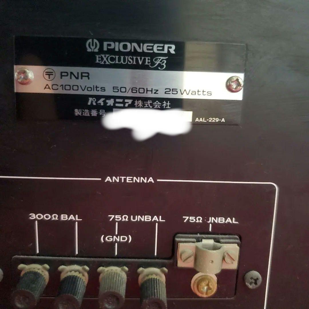 【最終価格】Pioneer EXCLUSIVE F3 FMチューナー パイオニア