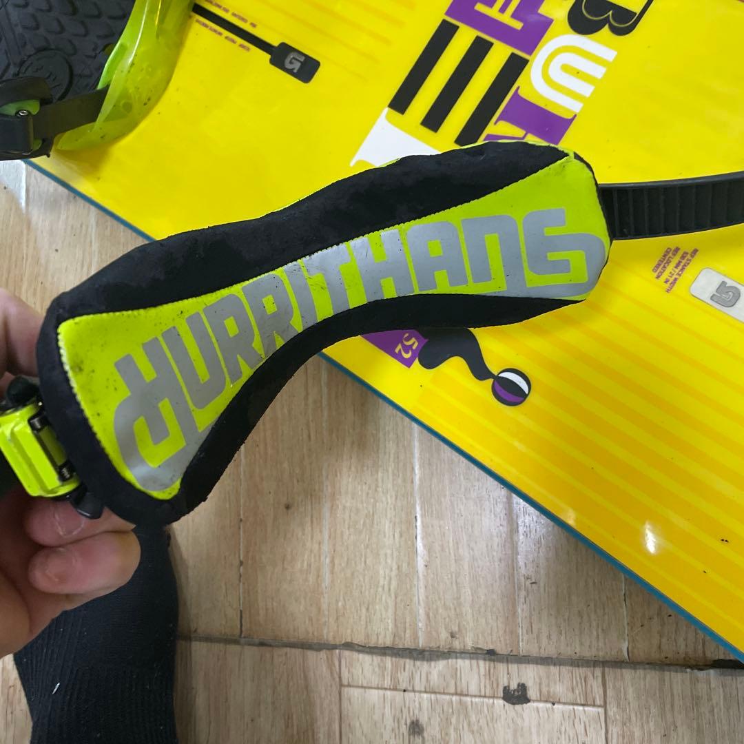 BURTON×K2　バートン　スノーボードセット　バインディング付