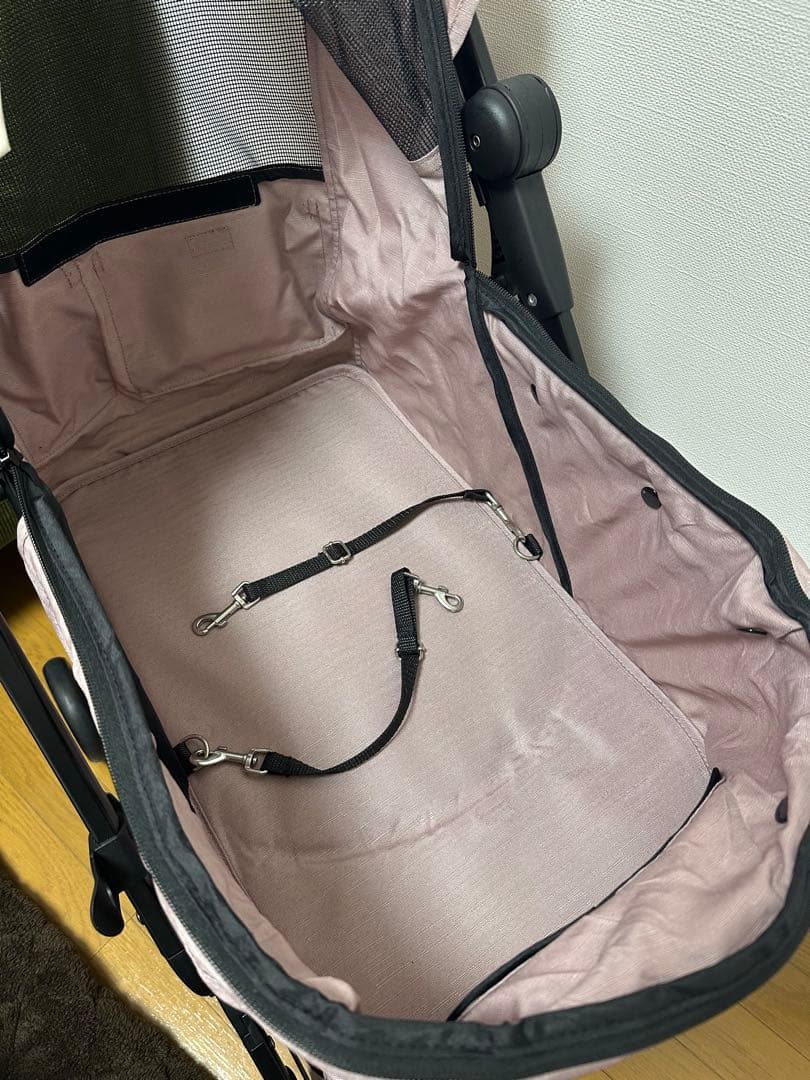 smoocaコンパクトペットカートスモーキーピンク