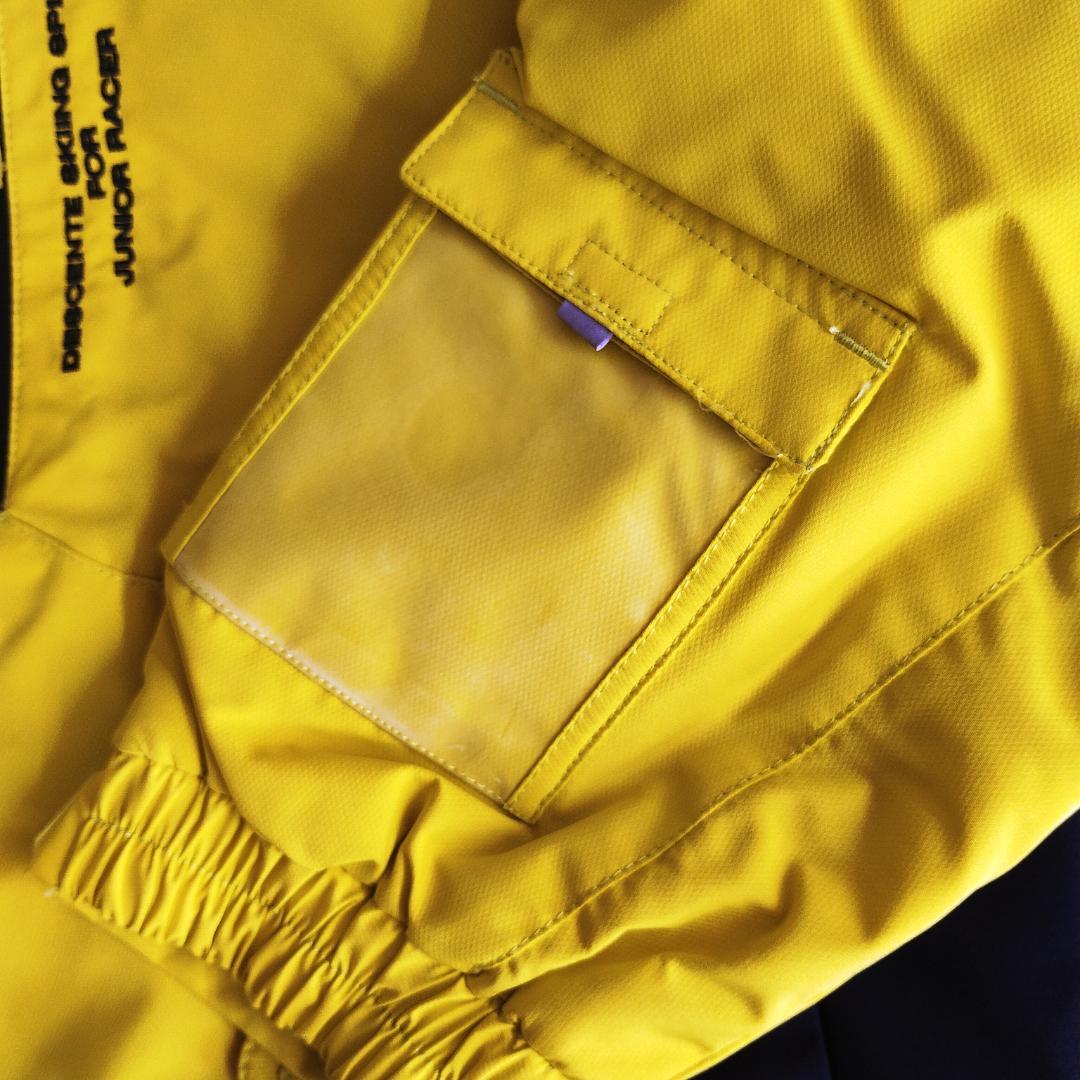 美品　デサント　上下セットアップ　スキー　スノーボード　ウェア　150 ㎝　男女