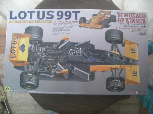 1/12 ロータス 99T モナコGP キャメルデカール付き