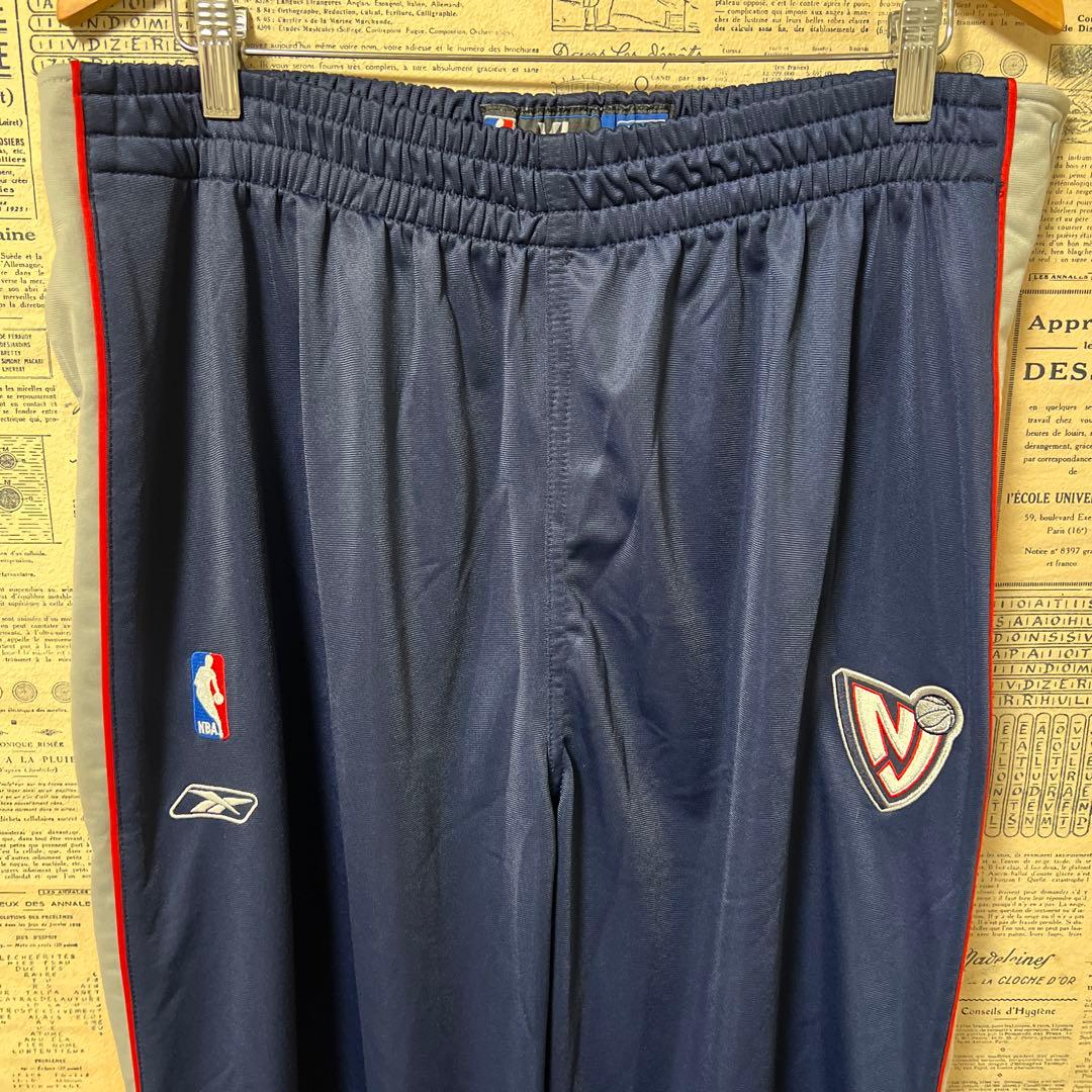 reebok NBA NETS ウォームアップジャージ　セットアップ　XXL