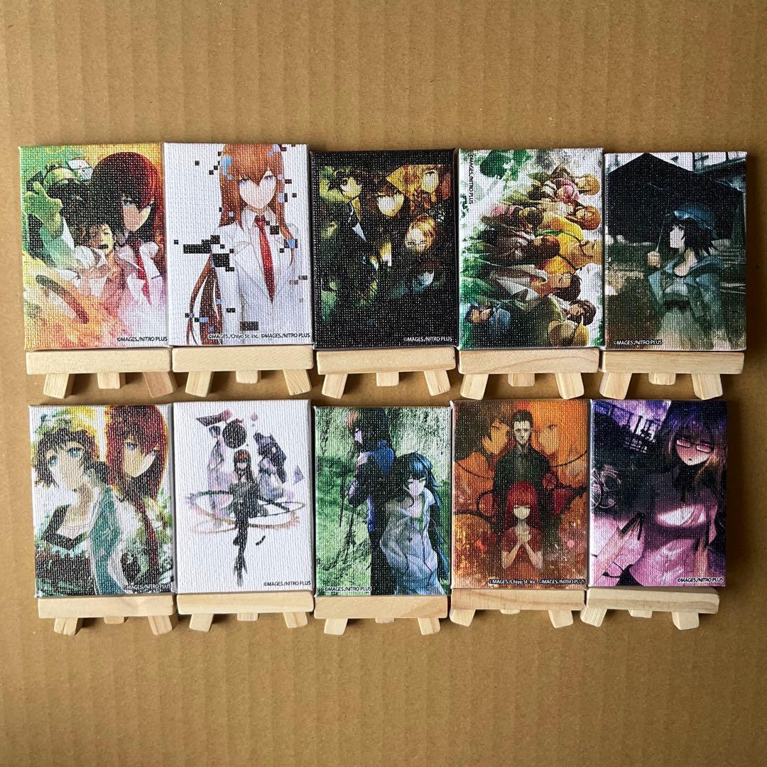 シュタインズ・ゲート　ミニキャンバス　牧瀬紅莉栖　POP UP 10種セット