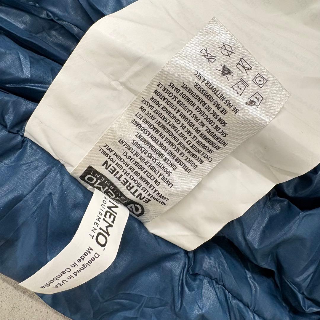 NEMO FORTE 20°F シュラフ　フォルテ20 ニーモ