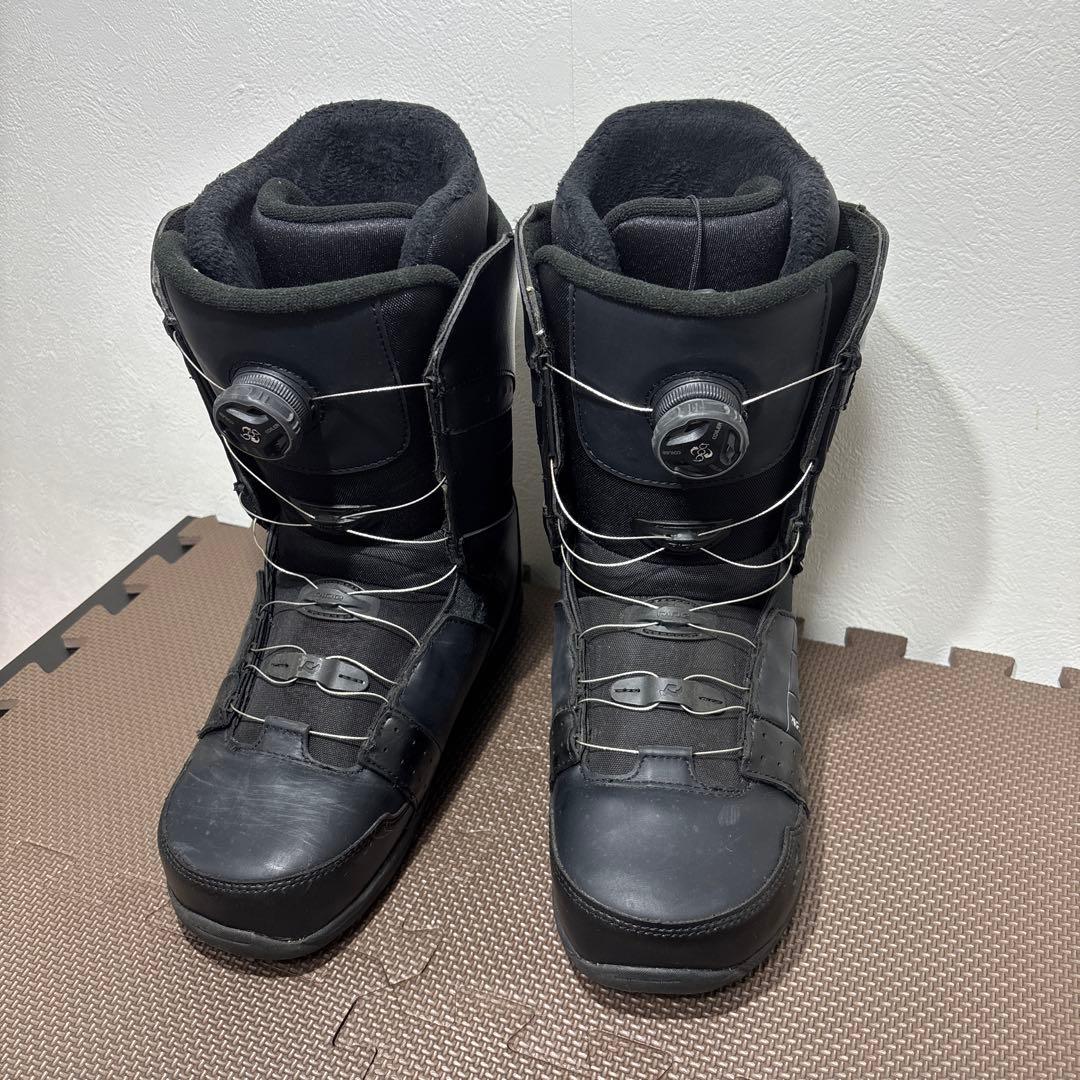 ANTHEM ブラック スノーボードボアブーツ