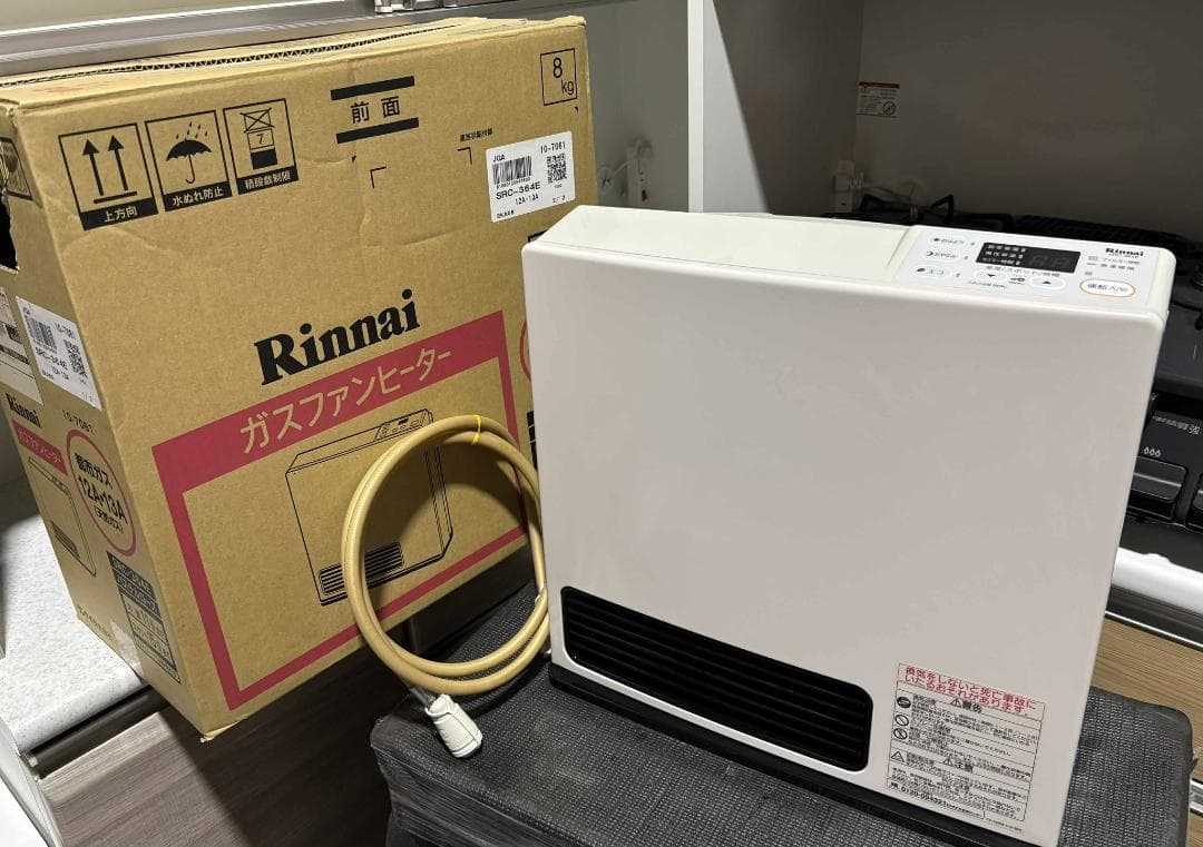 Rinnai リンナイ ガスファンヒーターSRC-364E 都市ガス Used