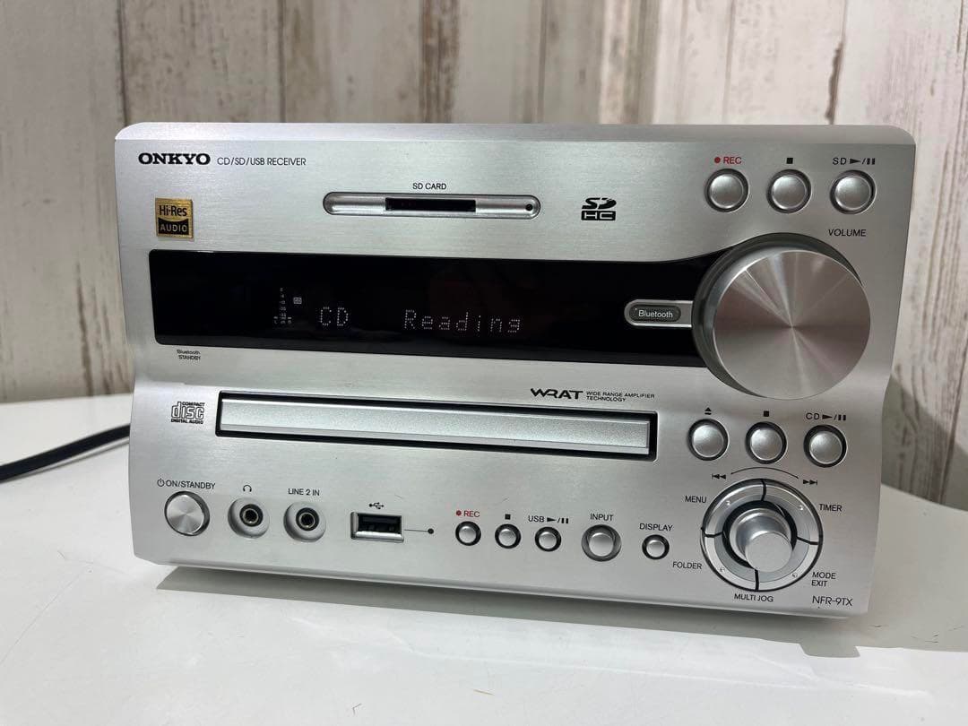 ONKYO NFR-9TX CD・ラジオ・Bluetooth対応