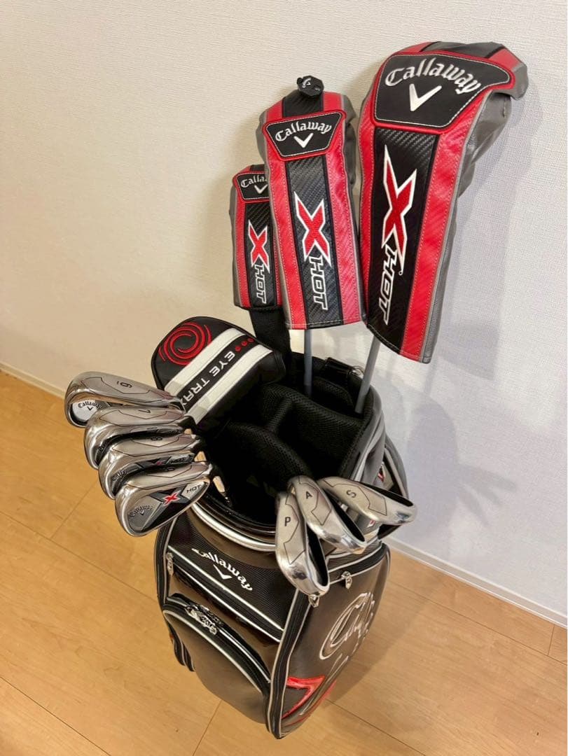 【kohhy】フルセット キャロウェイ X HOT メンズ 11本 S