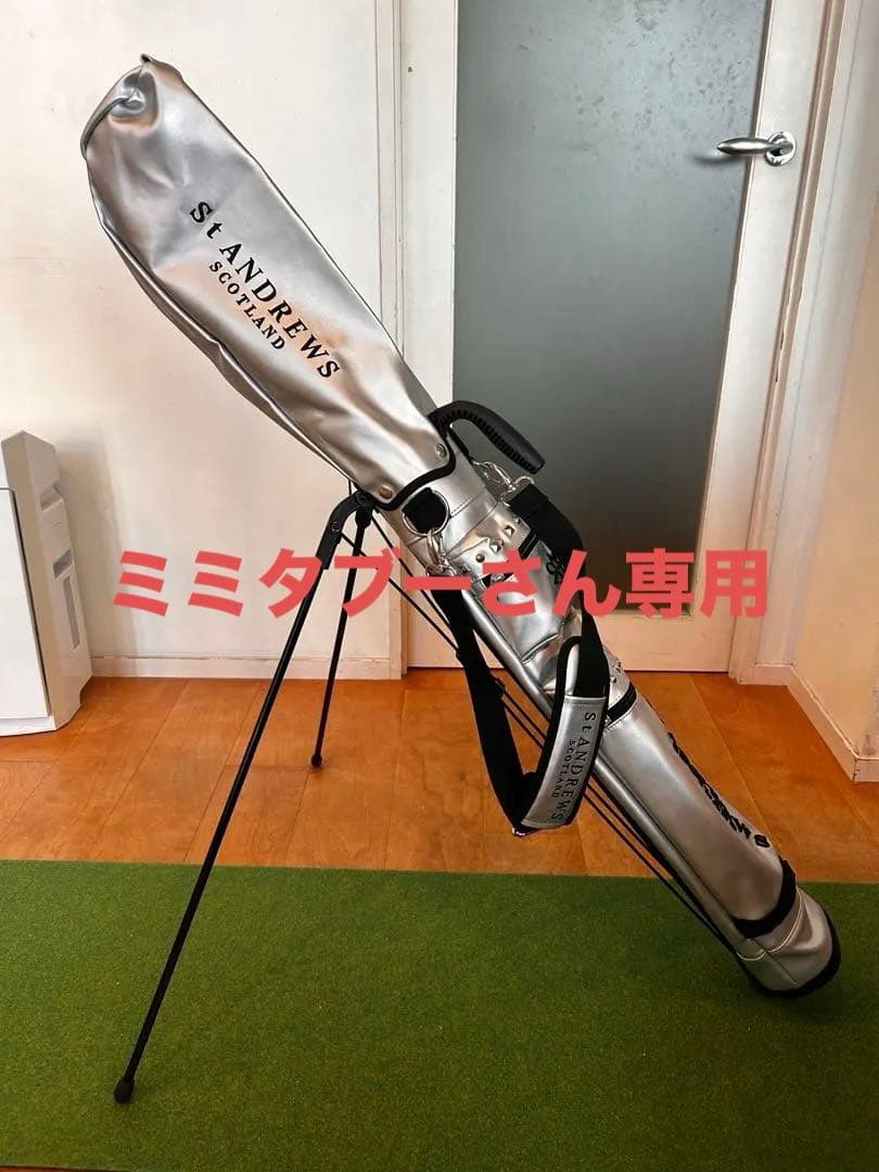 ST ANDREWS セントアンドリュース　スタンドクラブケース シルバー