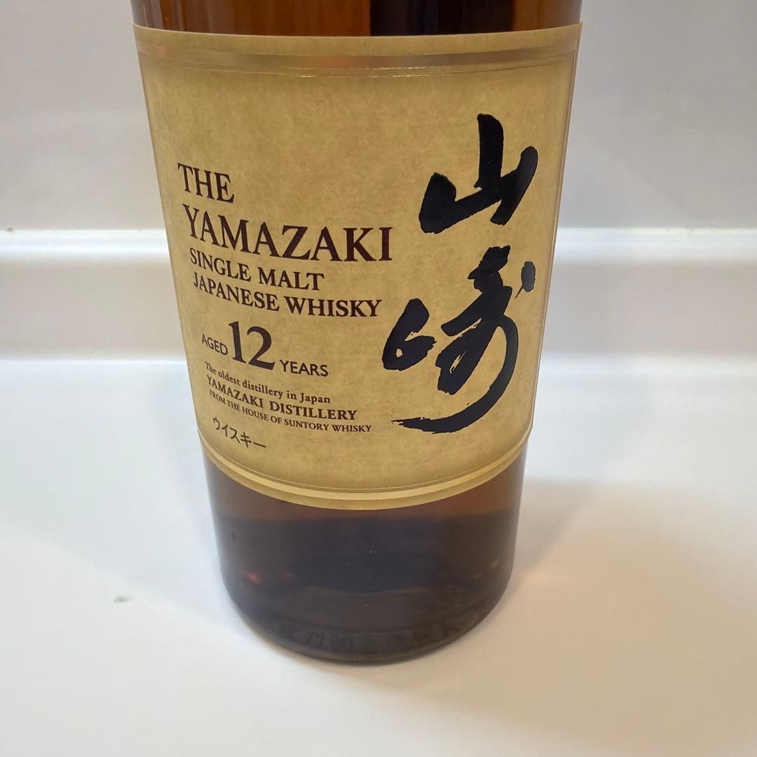 山崎 12年 700ml 1本 新品 未開栓 箱無し 山崎12年 サントリー